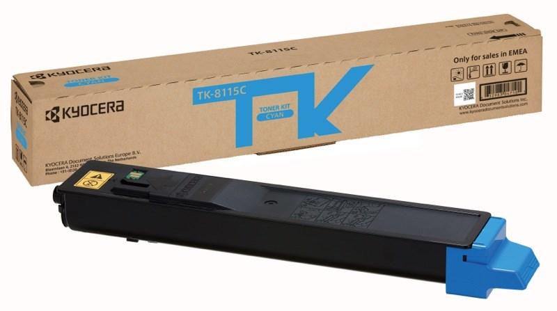 Toner til printer Kyocera TK-8115C - cyan, original