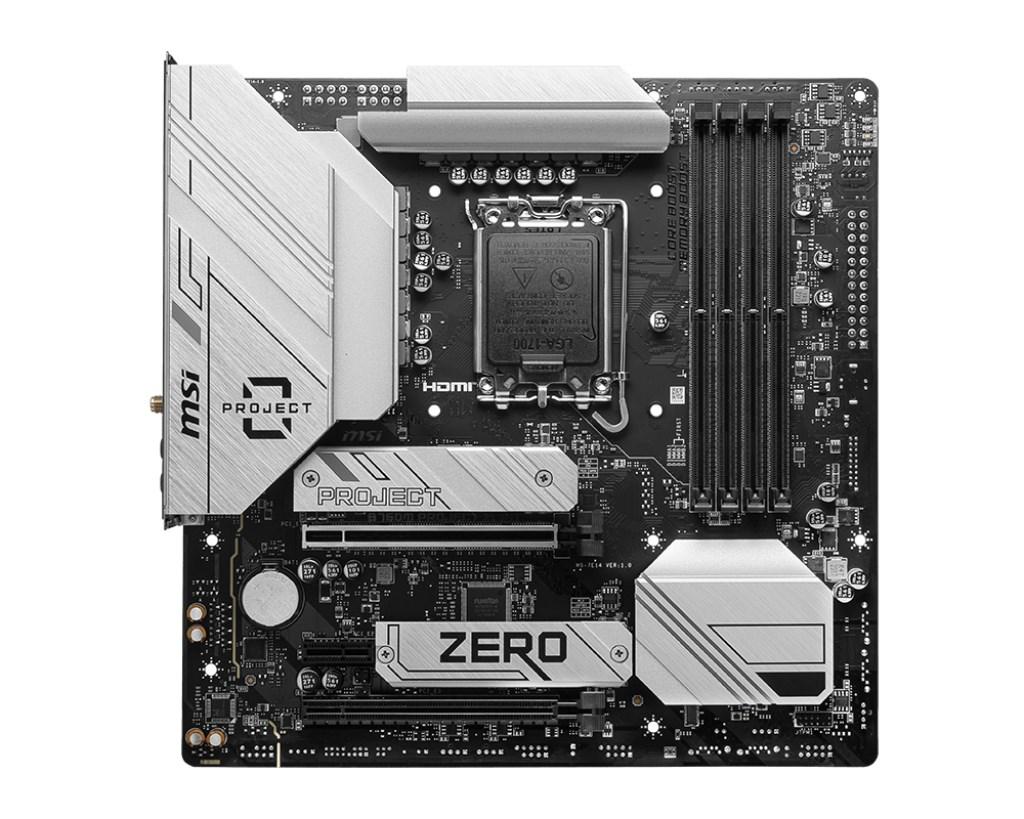 Bundkort MSI B760M Project Zero Intel B760 LGA 1700 micro ATX billede