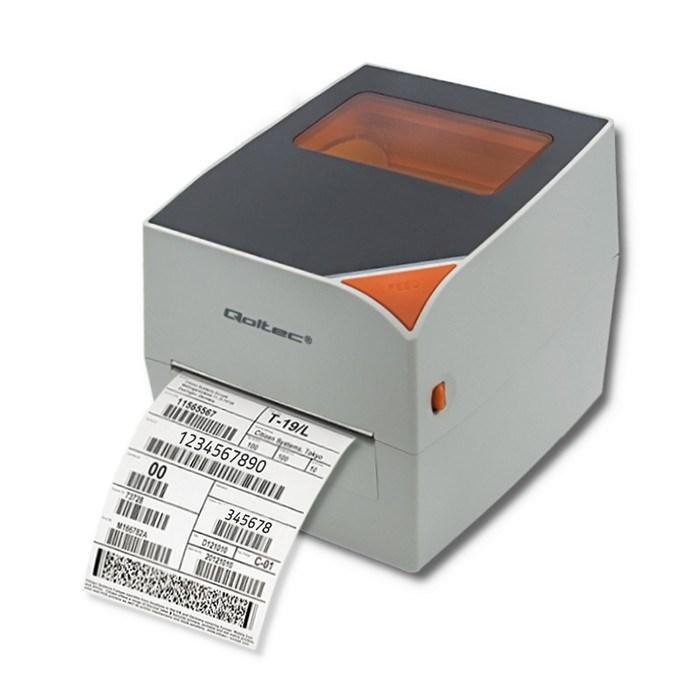 Labelprinter termisk Qoltec 50245, 203 dpi, 127 mm/s, kablet
