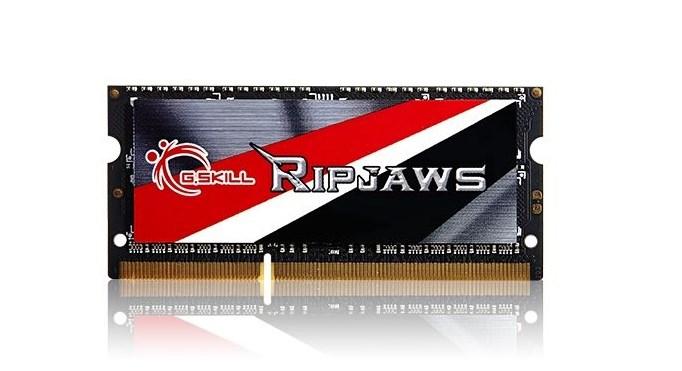RAM til bærbar - G.Skill Ripjaws 8 GB DDR3 1600 MHz (1×8 GB, 1,35 V) billede