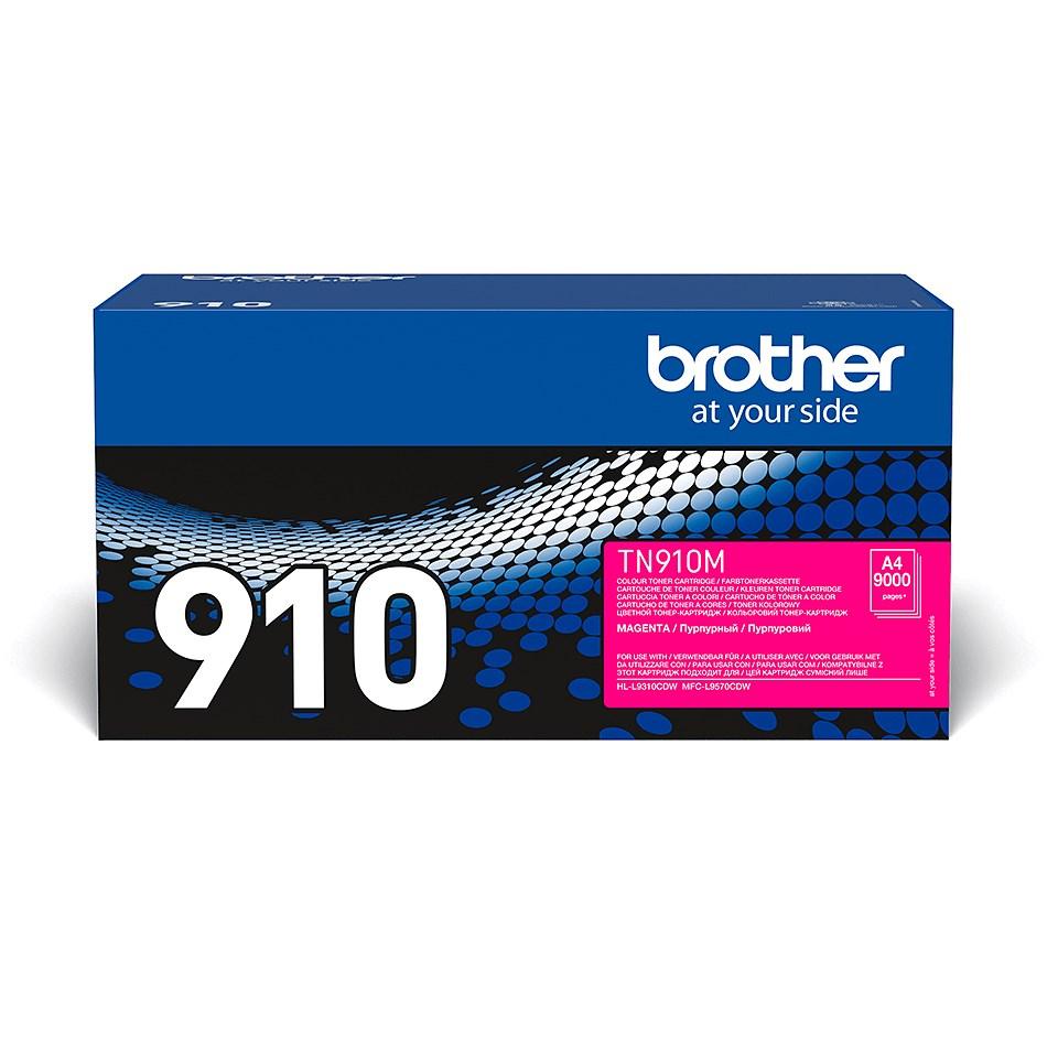 Toner til laserprinter Brother TN-910M - magenta, original