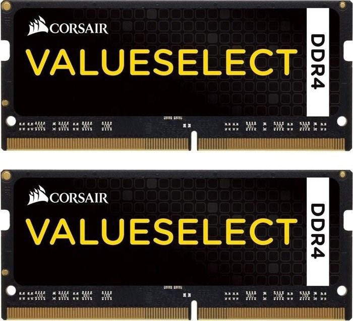 RAM til bærbar Corsair ValueSelect 16 GB DDR4-2133 (2×8 GB) billede