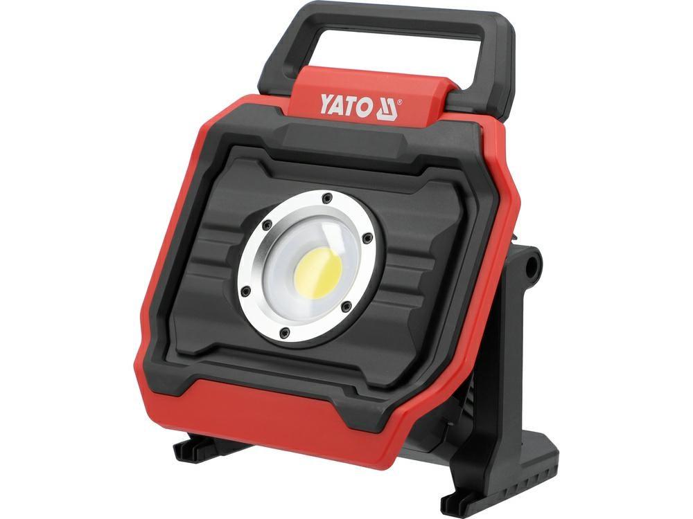 LED arbejdslampe YATO 18V, 6.000 lm, IPX4 – uden batteri og lader