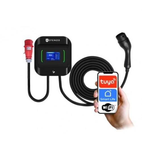 Ladestander til elbil 22 kW – DEFENZO Wallbox AC Pro Smart