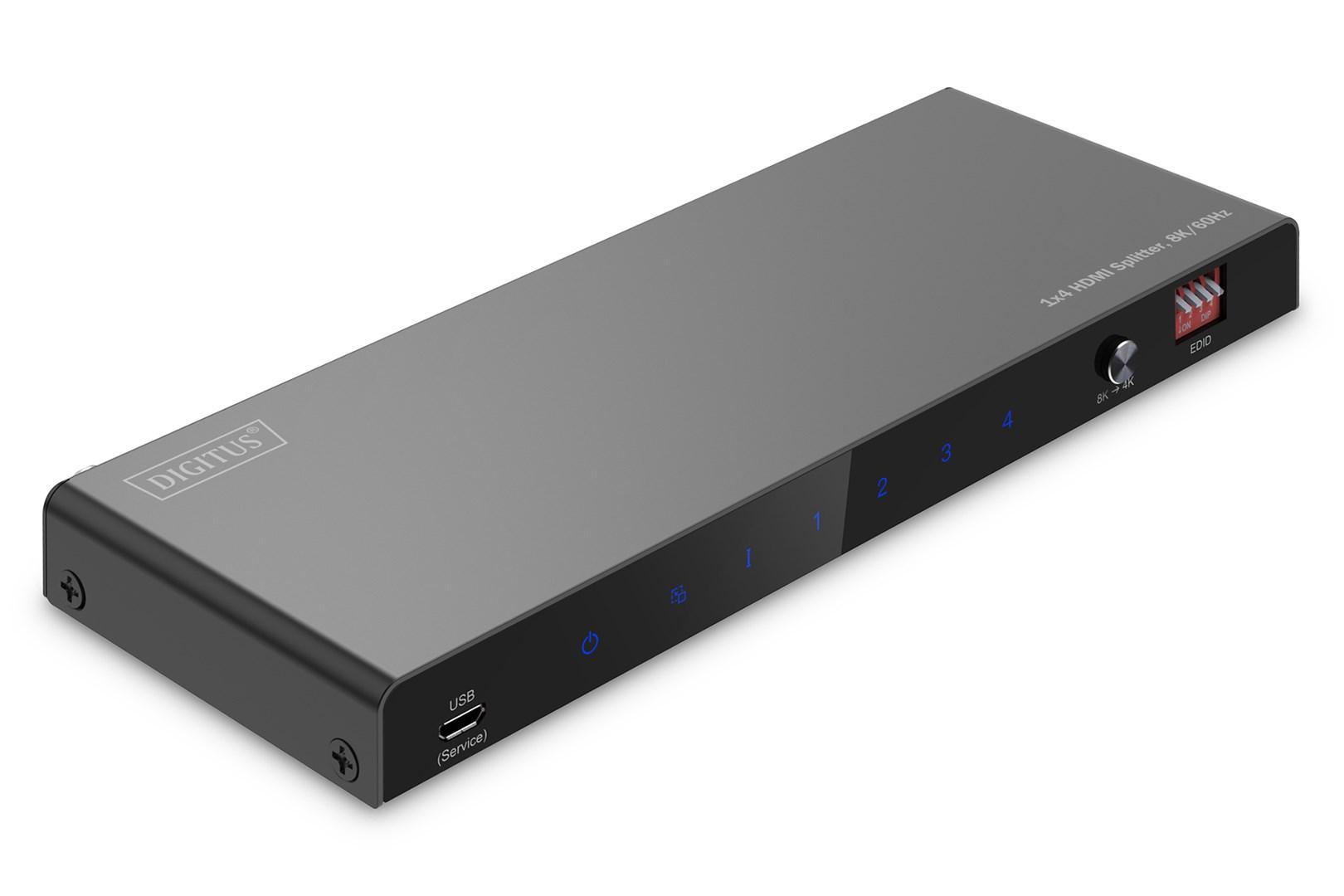 HDMI splitter 1x4 - DIGITUS 8K (HDMI 2.1) billede