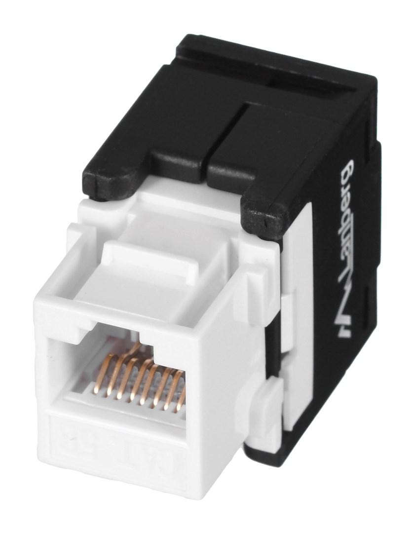 Netværk keystone-modul Lanberg KSU5-2000, RJ‑45 til LSA, Cat5/5e, U/UTP billede