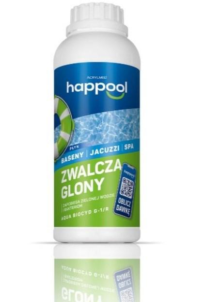 Algemiddel til pool - Acrylmed Biocid G-1/R, 1 l