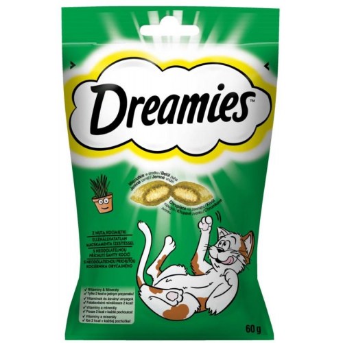 Kattegodbidder Dreamies med katteurt - 60 g