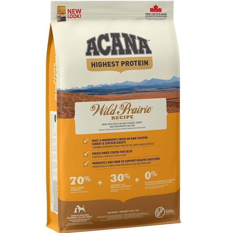 Hundefoder tørfoder ACANA Highest Protein Wild Prairie, 11,4 kg billede