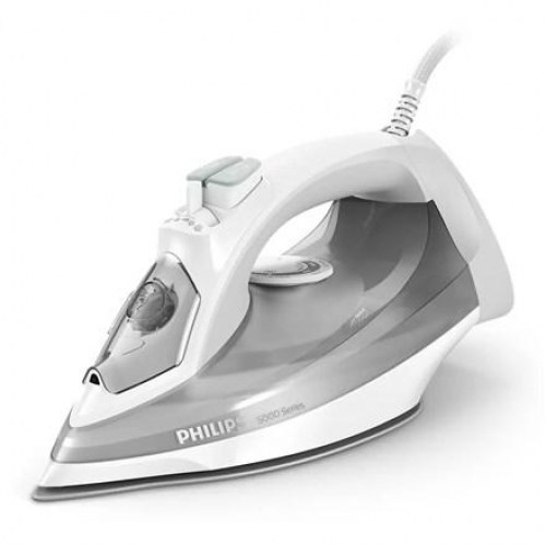 Strygejern Philips 5000 Series DST5010/10 – SteamGlide Plus, 2.400 W, grå/hvid
