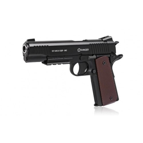 Luftpistol RANGER 1911 M45A1 CQBP 4,5 mm BB CO2, metal slæde
