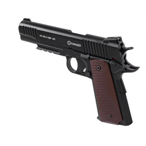Luftpistol RANGER 1911 M45A1 CQBP 4,5 mm BB CO2, metal slæde