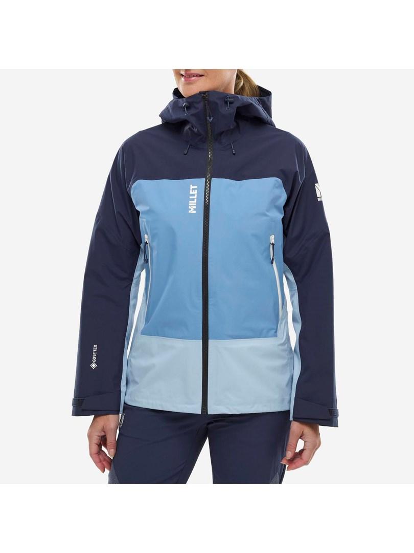 Dame skaljakke Millet Kamet GTX, blå - S