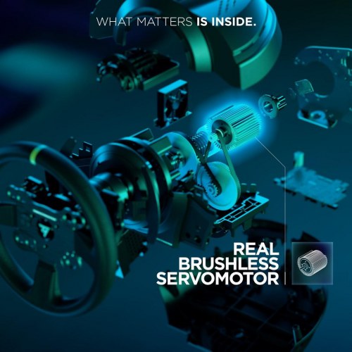 Ratl sæt til gaming Thrustmaster - rat og pedaler til PC og Xbox One (sort)