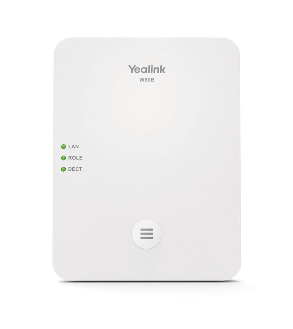 DECT base - Yealink W80B, hvid billede