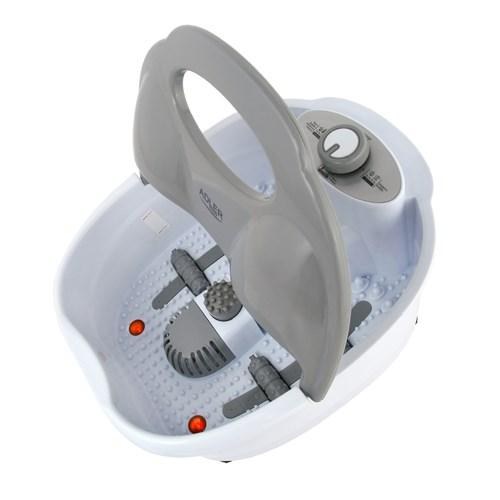 Fodspa med massage – Adler AD 2167, grå/hvid