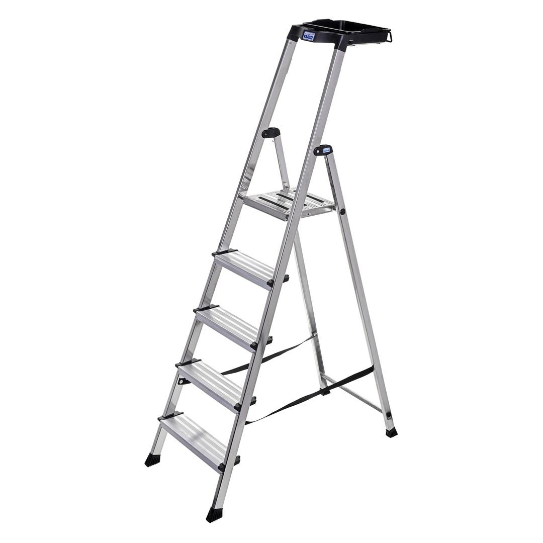 Stige i aluminium - Krause Secury, 5 trin