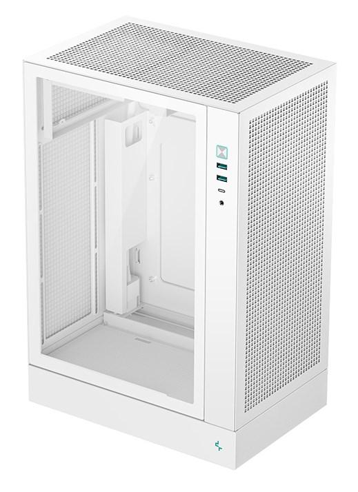 PC kabinet DeepCool CH170 PLUS WH - hvid tower billede