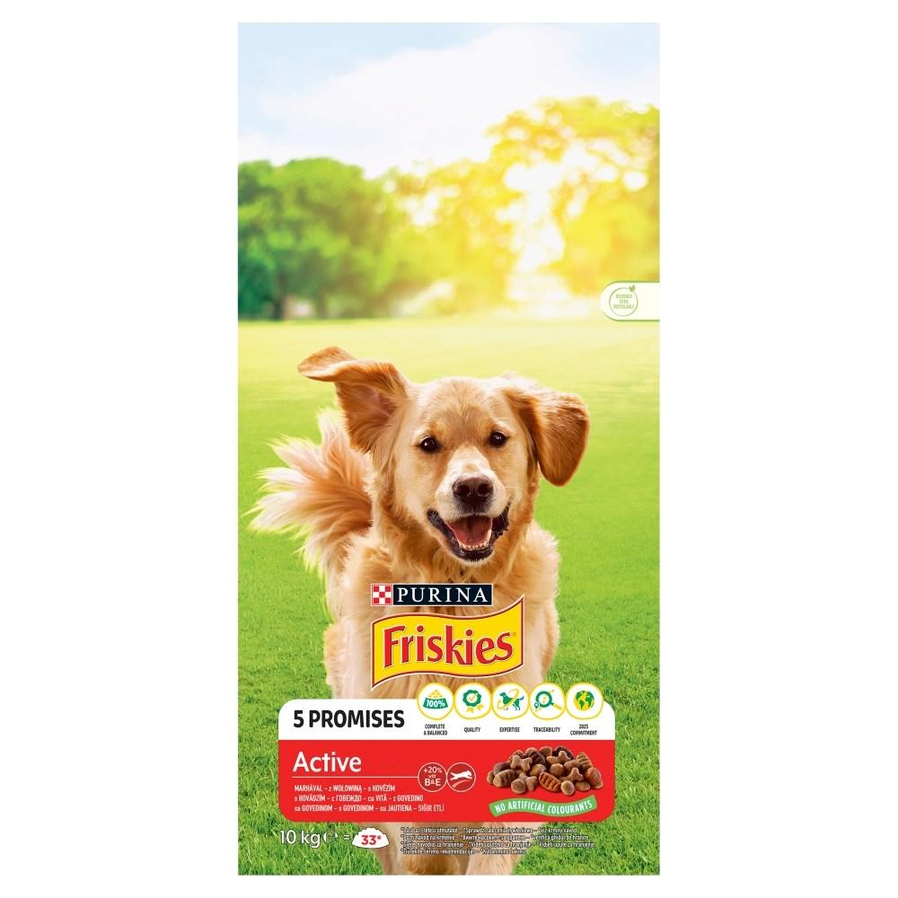 Hundefoder tørfoder Purina Friskies Active 10 kg