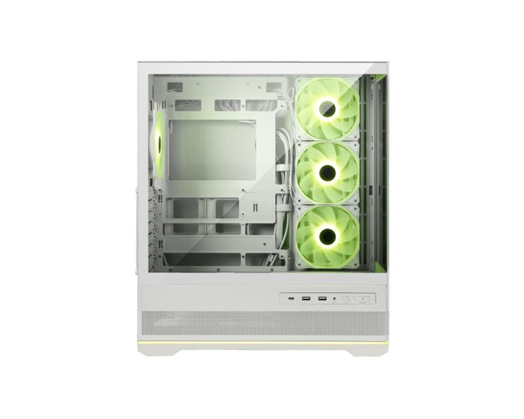 PC kabinet MSI MAG PANO 110R PZ - hvid Midi Tower billede