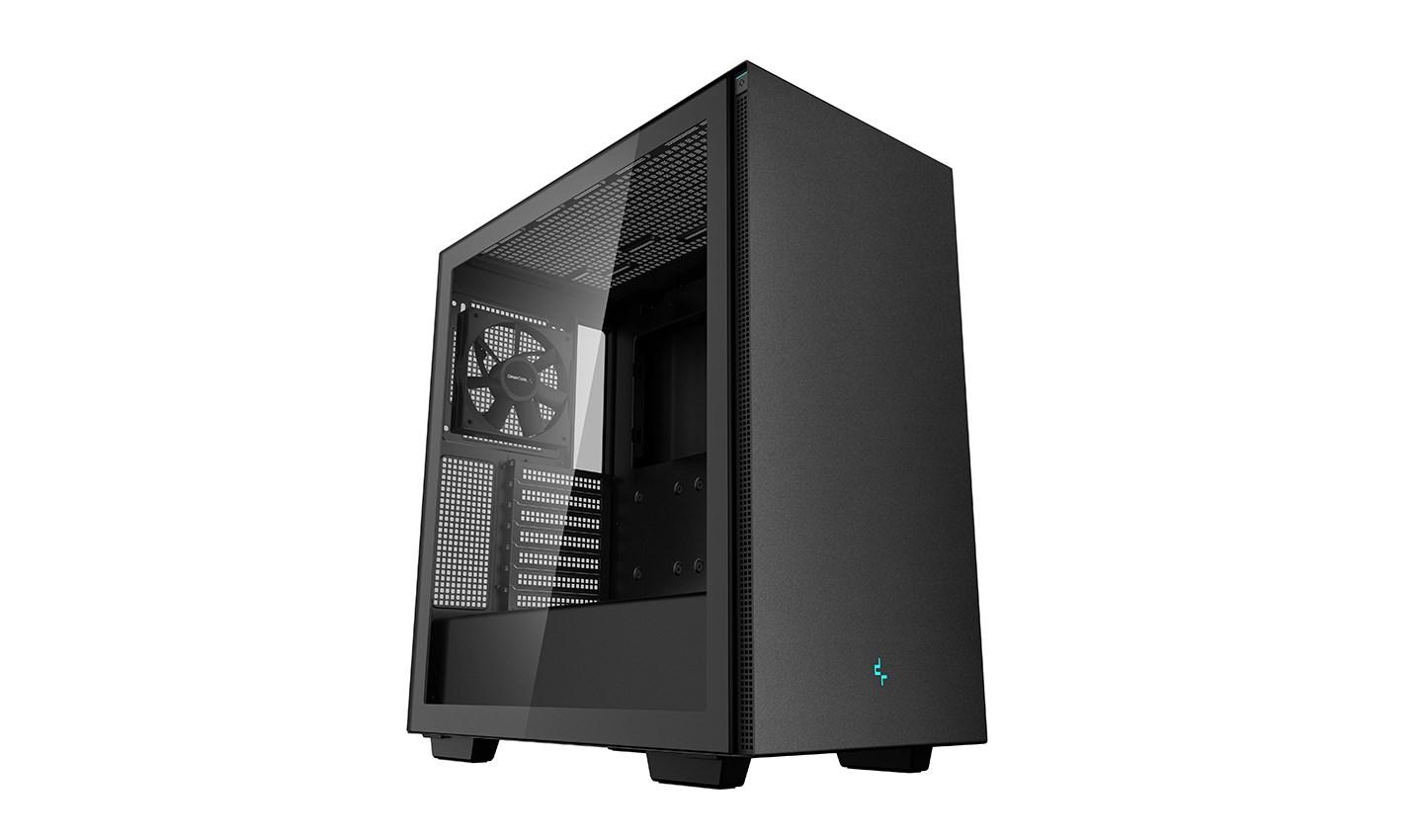 PC kabinet DeepCool CH510 Midi Tower - sort billede