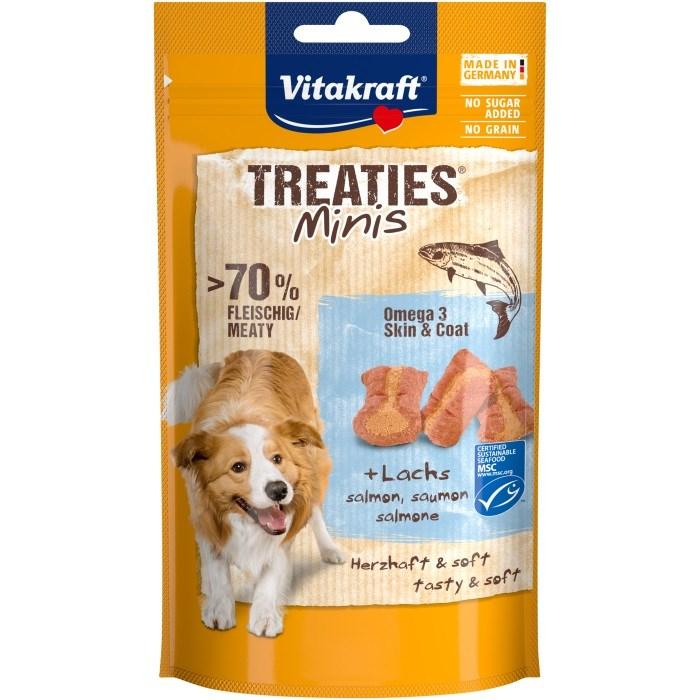 Hundegodbidder Vitakraft Treaties Minis Laks – 48 g billede