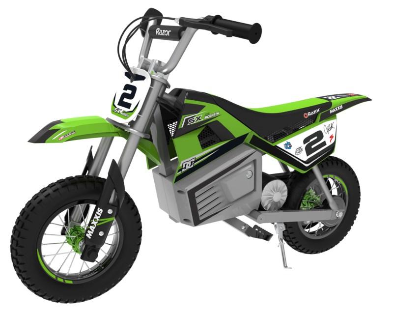 Razor Dirt Rocket SX350 McGrath elektriske scooter 1 sæde(r) 22 km/t Sort, Grøn, Grå, Hvid