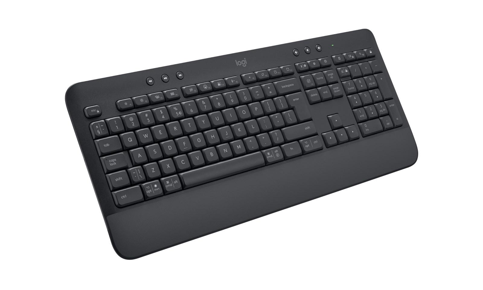 Trådløst tastatur Logitech Signature K650 - grafit billede