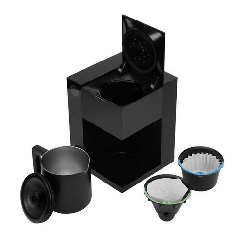 Kaffemaskine pour-over FELLOW Aiden, sort, 1,5 l