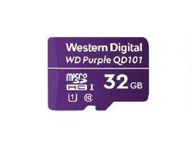 Hukommelseskort microSDHC 32 GB – Western Digital WD Purple QD101, Class 10 UHS-I U1