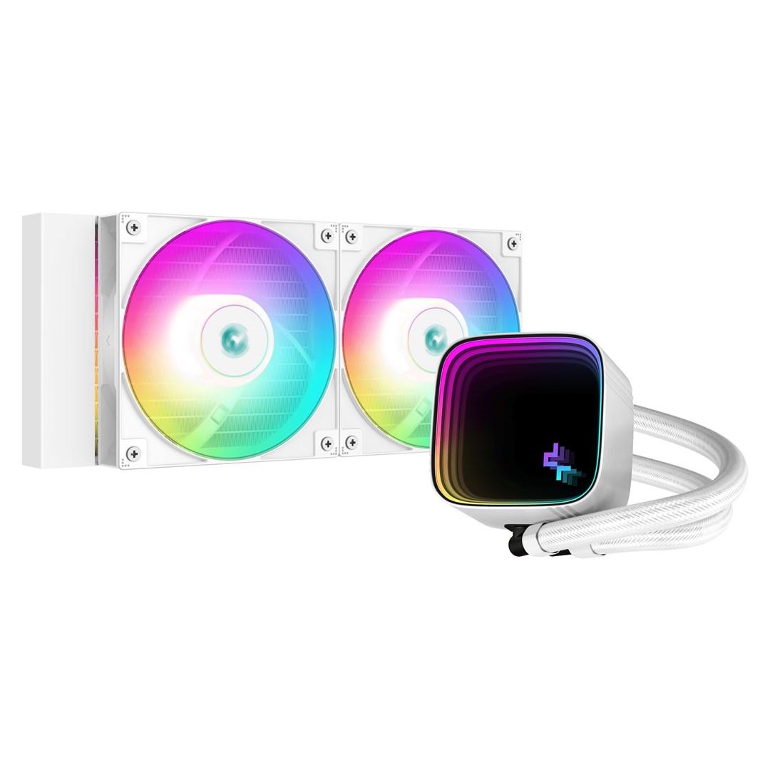 Deepcool Infinity Series LS520 SE Processors flydende kølesystem 1-pack Hvid 120 mm CPU Køler - GEEKD.dk