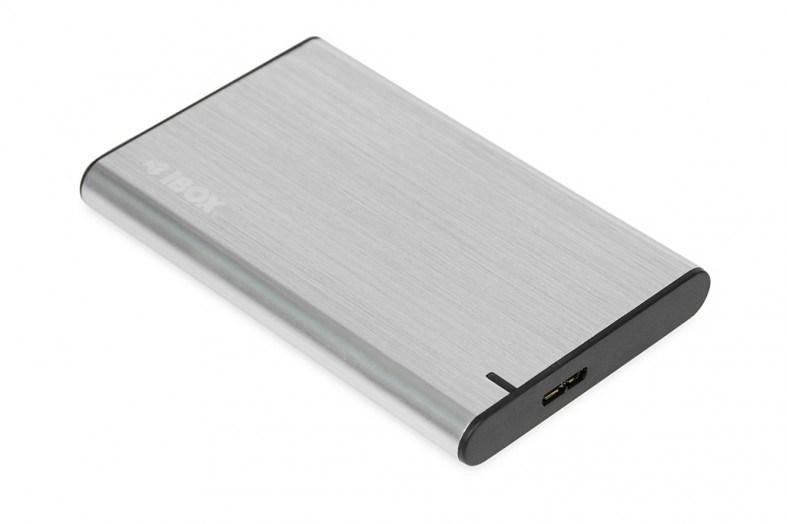 Eksternt harddiskkabinett iBox HD-05, 2,5", grå, USB 3.2 Gen 1 billede