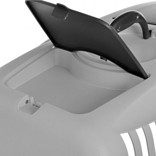 Transportkasse til kat ZOLUX Gulliver 2, grå, metaldør – 55 × 36 × 35 cm