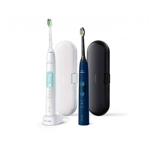 Elektrisk tandbørste Philips Sonicare ProtectiveClean 5100 – 2-pack (hvid/mint + blå)