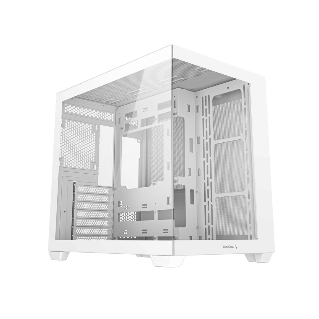 PC kabinet DeepCool CG530 WH midi tower - hvid billede