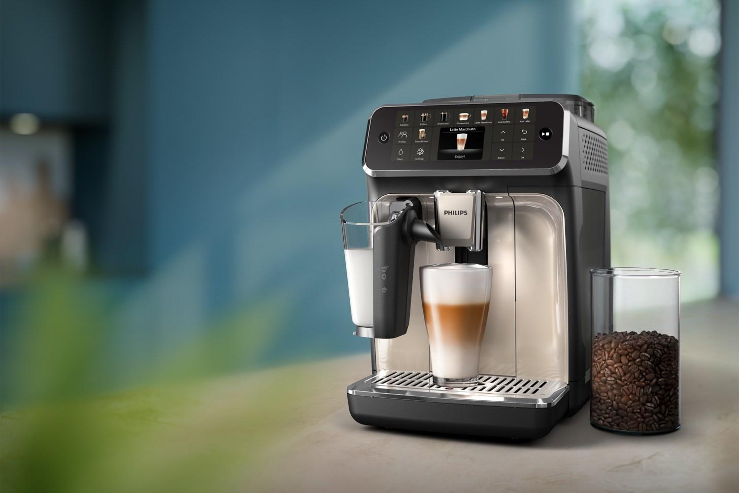 Kaffemaskine fuldautomatisk – Philips 5500 EP5547/90, 1,8 l espressomaskine