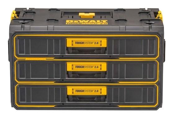 Værktøjskasse DeWALT ToughSystem 2.0 med 3 skuffer billede