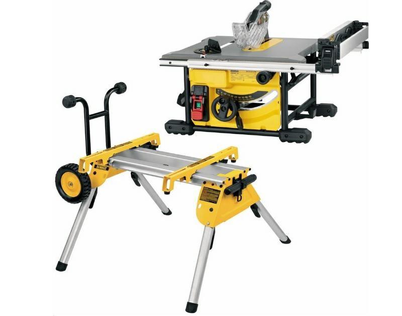 Bordrundsav 210 mm med understel – DeWALT DWE7485RS