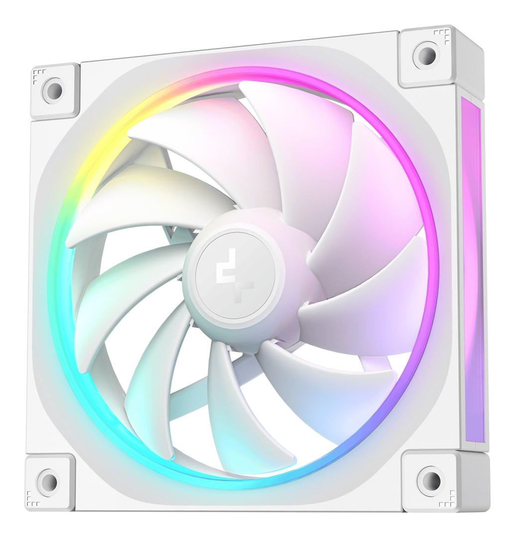 Kabinetblæser DeepCool FL12 WH 120 mm – hvid, 1 stk. billede