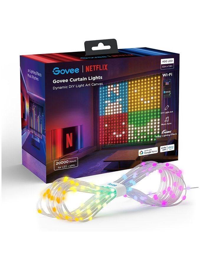 Govee H70BC Curtain Light Netflix Co-branding Version LED curtain Wi-Fi, Bluetooth