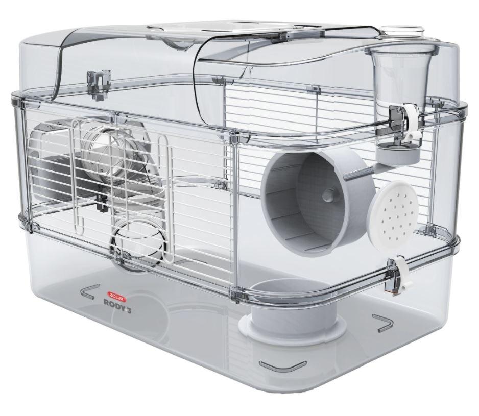 Hamsterbur Zolux Rody 3 Solo – hvid