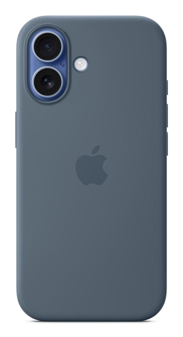 Mobilcover Apple iPhone 17 silikonemagSafe - Anchor Blue billede