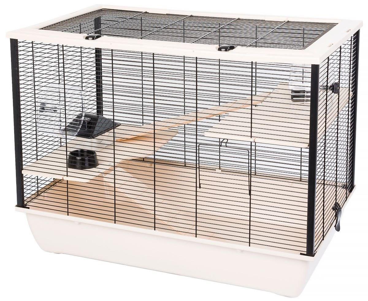 Gnaverbur INTER-ZOO Hugo Wood, beige – 78 × 48 × 58 cm