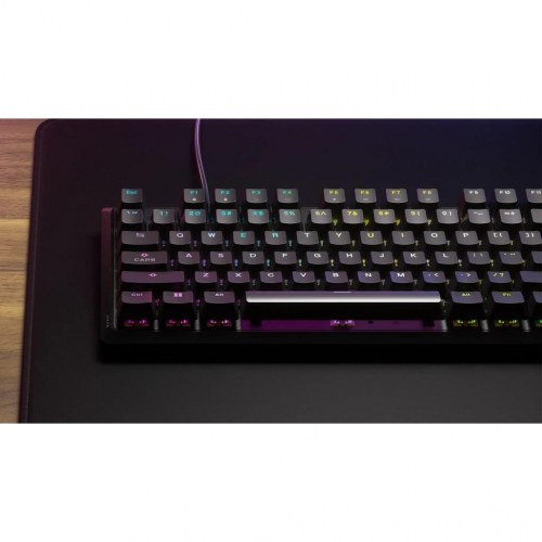 Gaming tastatur Corsair K70 CORE RGB, mekanisk, kablet, USB Type-A, sort, MLX Red