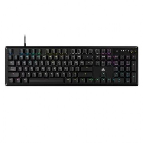 Gaming tastatur Corsair K70 CORE RGB, mekanisk, kablet, USB Type-A, sort, MLX Red