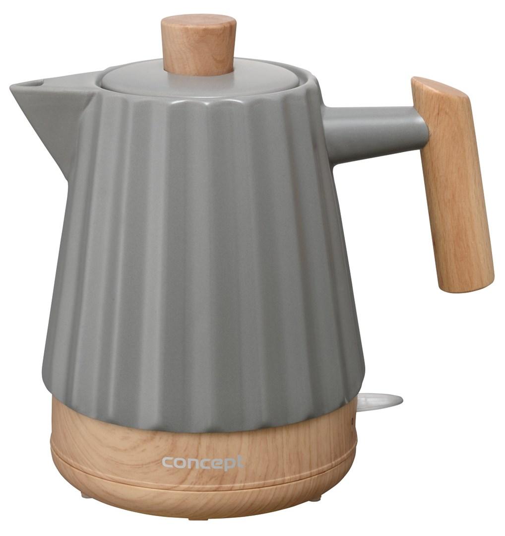 Czajnik ceramiczny RK0092 1,5l ciemnoszary