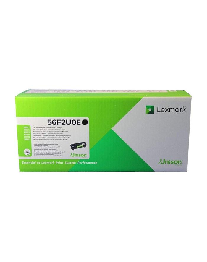 Toner til laserprinter Lexmark 56F2U0E - sort, original, ekstra høj kapacitet billede