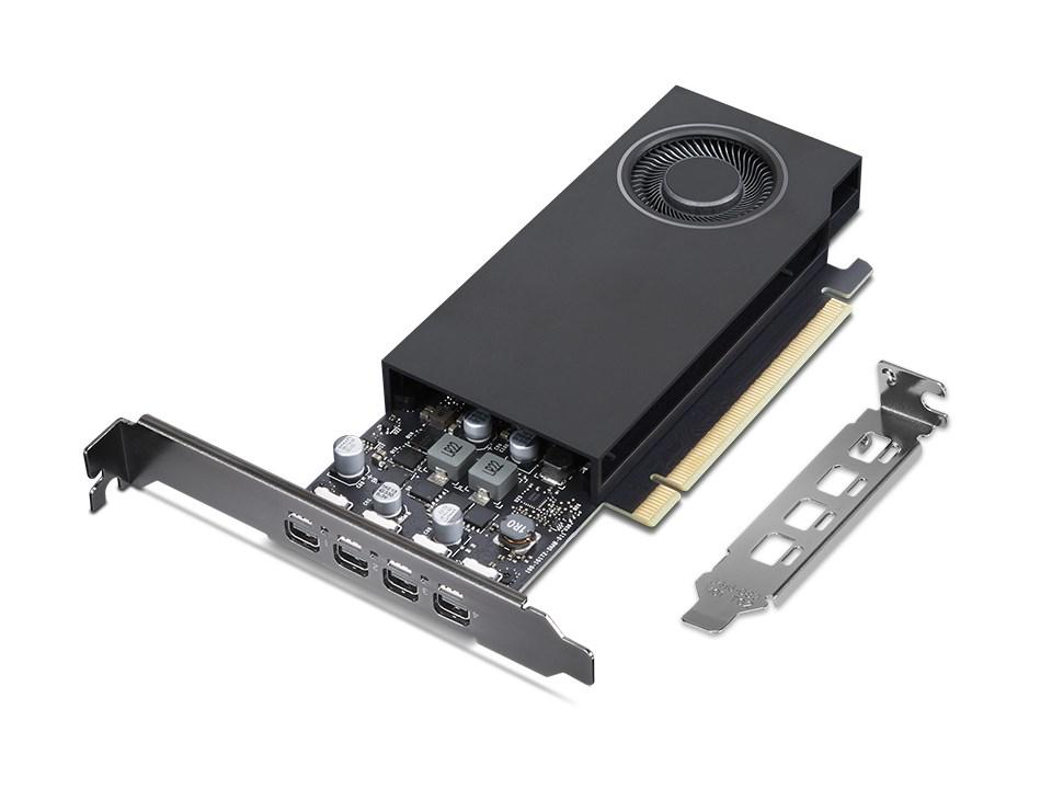 Grafikkort Lenovo NVIDIA RTX A1000 8 GB GDDR6 (4x mini DisplayPort) billede