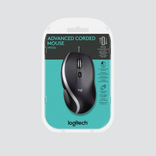 Kablet mus Logitech Advanced Corded M500s