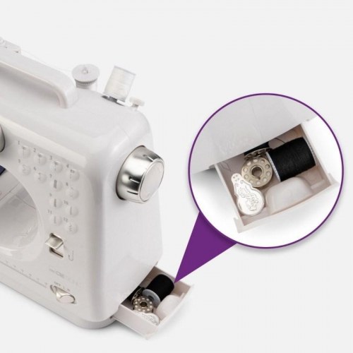 Symaskine Clatronic NM 3795 – halvautomatisk, 12 sømme